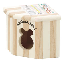 Load image into Gallery viewer, Marukan Wooden Cookie Corner House - 12cm x 9cm x 8cm