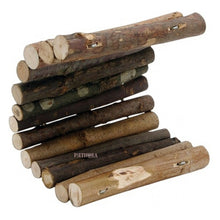 Load image into Gallery viewer, Living World Tree House Real Wood Logs Bridge - S / M / L