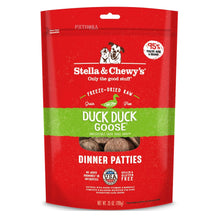 Load image into Gallery viewer, Stella & Chewy's Freeze Dried Dinner Patties - Duck Duck Goose