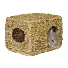 Load image into Gallery viewer, Marukan Natural Straw House - 30cm x 20cm x 21cm
