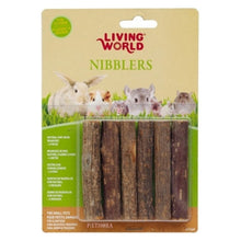 Load image into Gallery viewer, Living World Nibblers Wood Chews (Kiwi Sticks) - 2.5cm x 13cm x 19cm