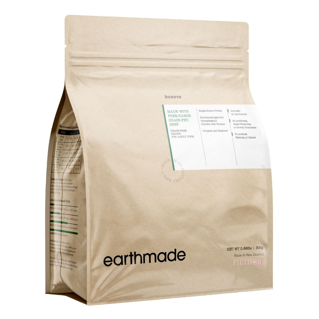 Earthmade Dry Dog Food - Free Range Grass-Fed Beef