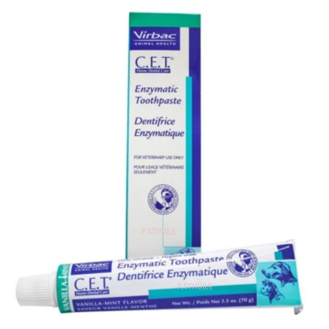 Virbac Enzymatic Toothpaste (Vanilla Mint)  - 70g