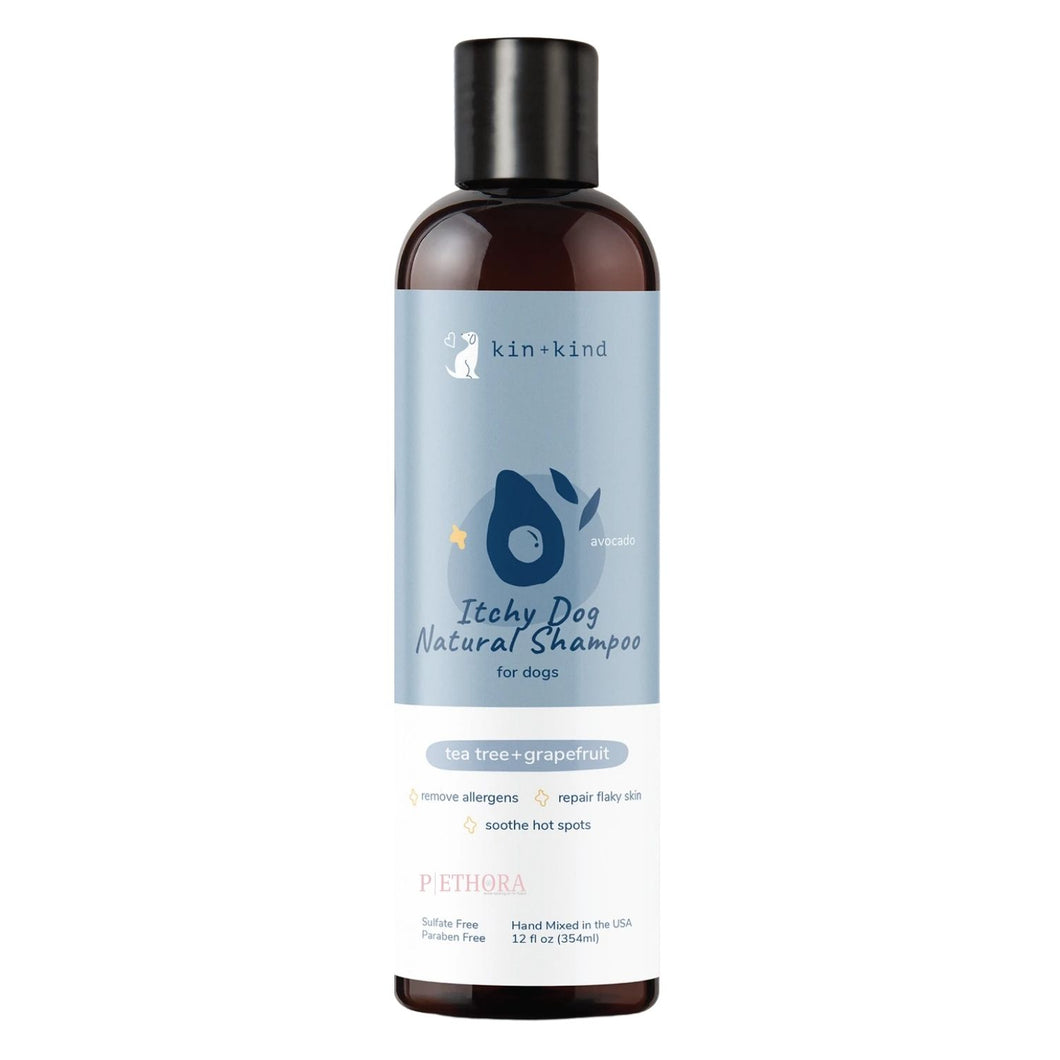 Kin+Kind Itchy Pet Natural Shampoo (Tea Tree + Grapefruit) - 354ml / 1 Gallon