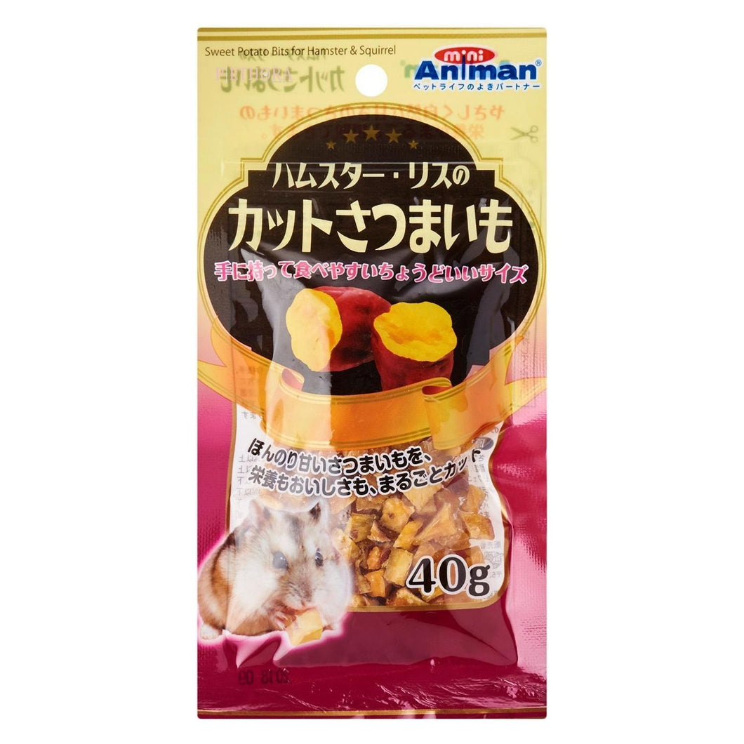 Animan Sweet Potato Bits for Hamster & Squirrel