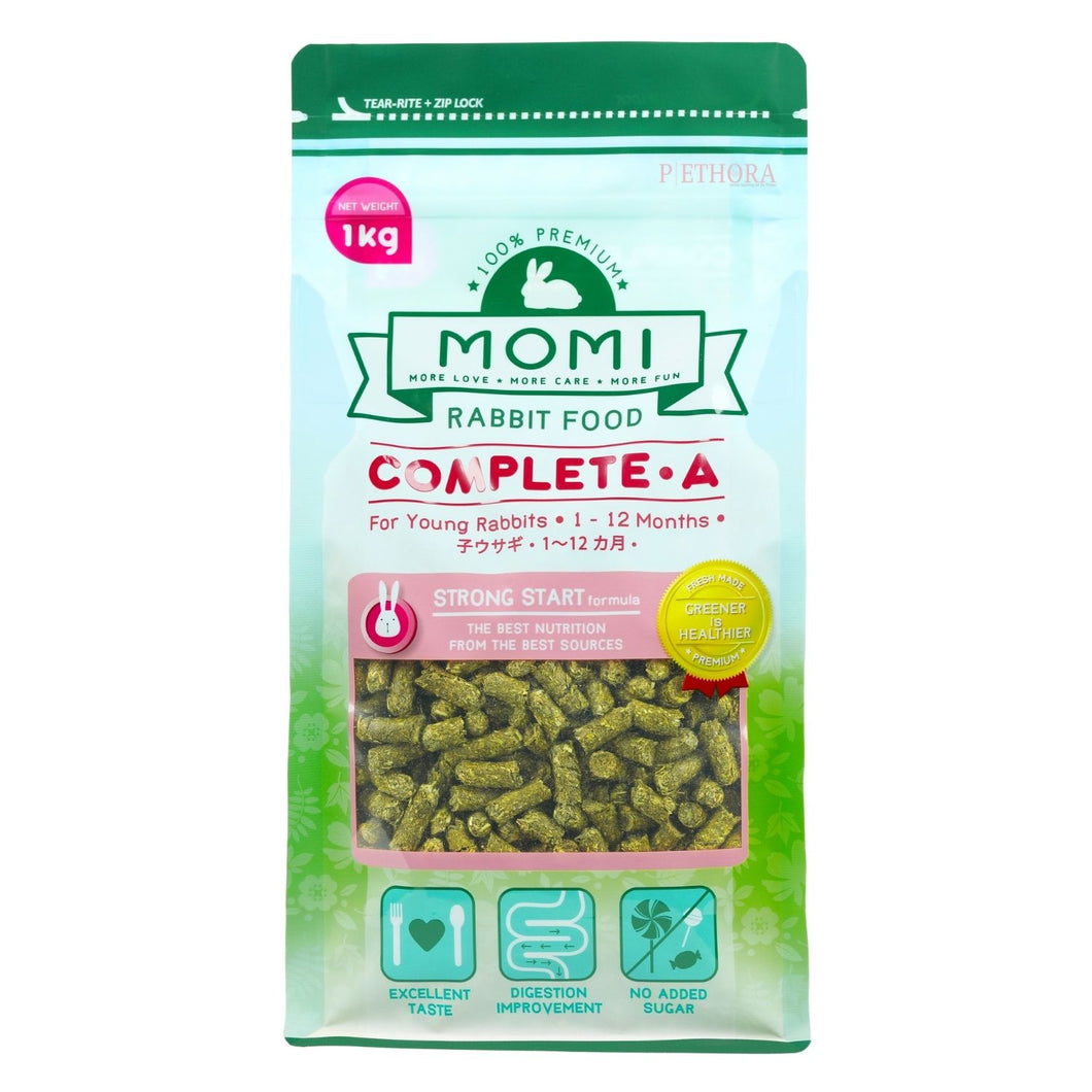 Momi Complete A Pellets for Young Rabbits