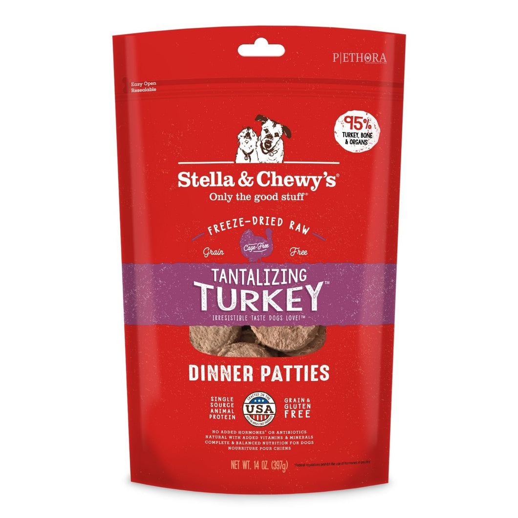 Stella & Chewy's Freeze Dried Dinner Patties - Tantalizing Turkey