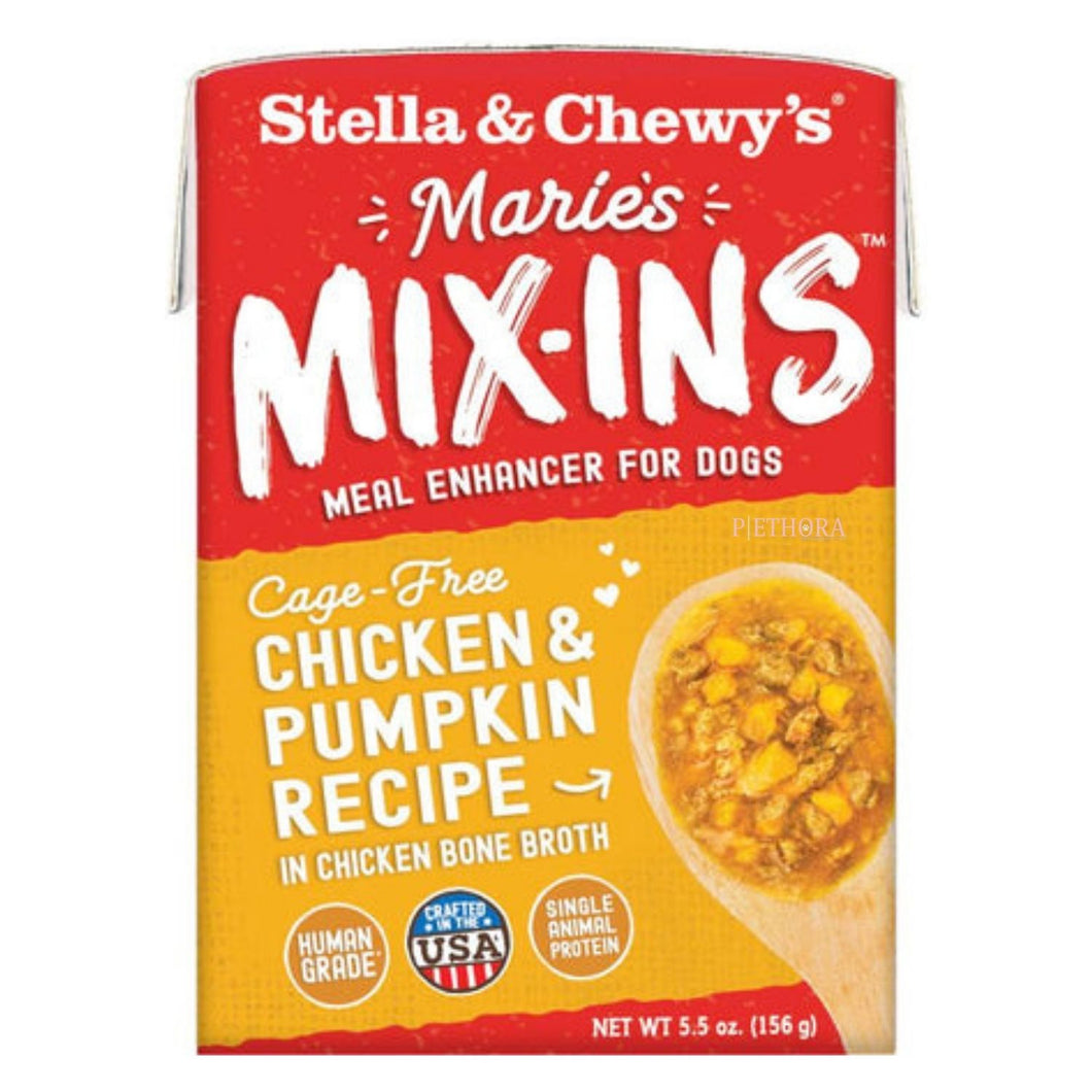 Stella & Chewy’s Marie's Mix-Ins - Cage-Free Chicken & Pumpkin - 156g