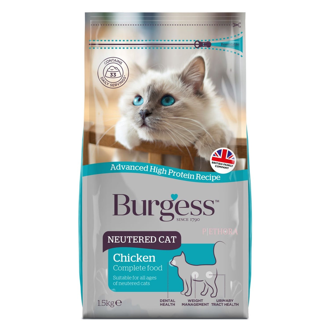 Burgess Neutered Cat - Chicken