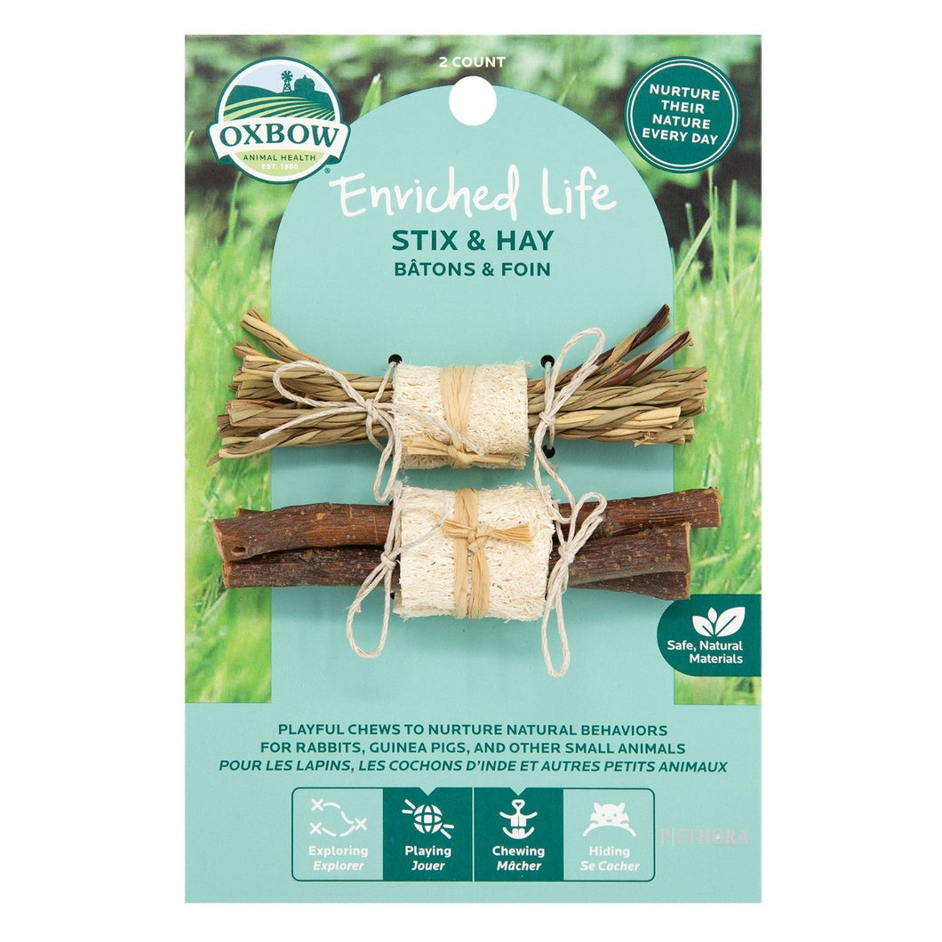 Oxbow Enriched Life Stix & Hay