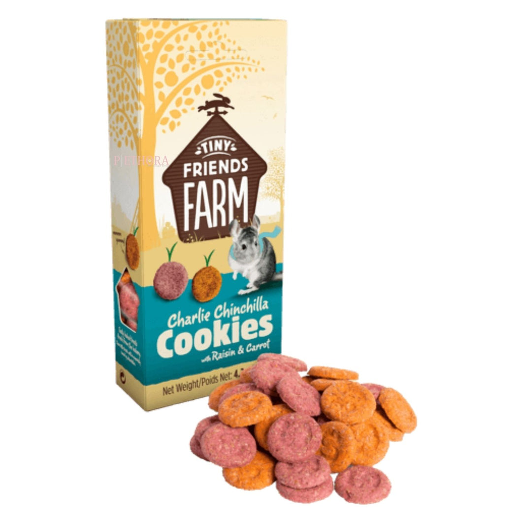 Supreme Tiny Friends Farm Treats Charlie Chinchilla Cookies - Raisin and Carrot