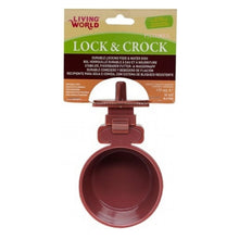 Load image into Gallery viewer, Living World Lock &amp; Crock Dish - Burgundy Plum

