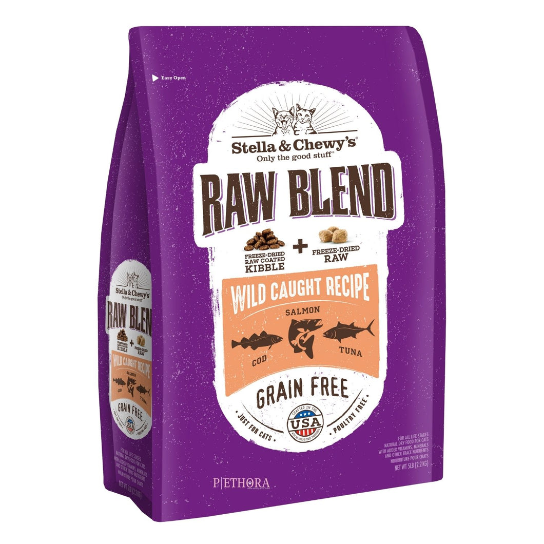 Stella & Chewy’s Raw Blend (Cat) - Wild-Caught (Cod, Salmon & Tuna)