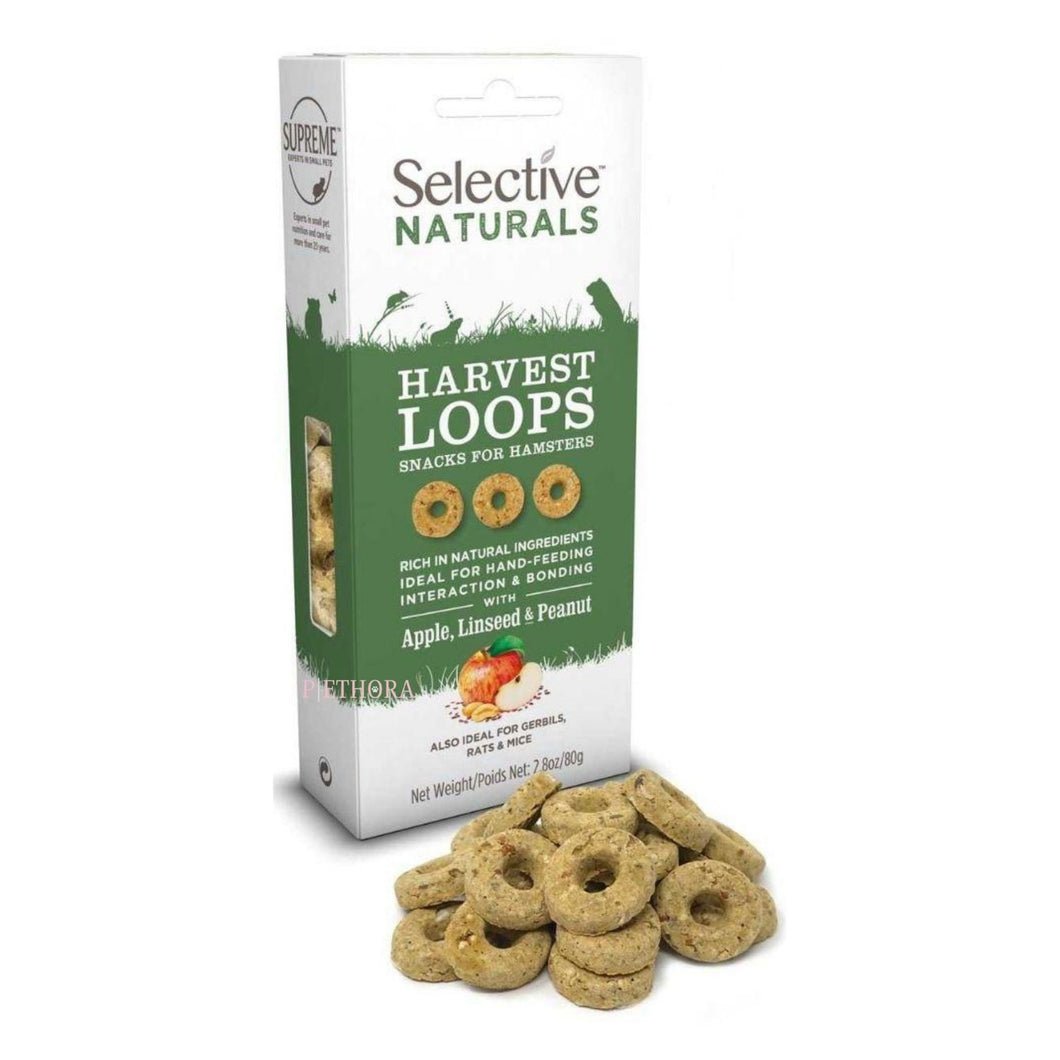 Supreme Selective Naturals Harvest Loops - Apple, Linseed & Peanut