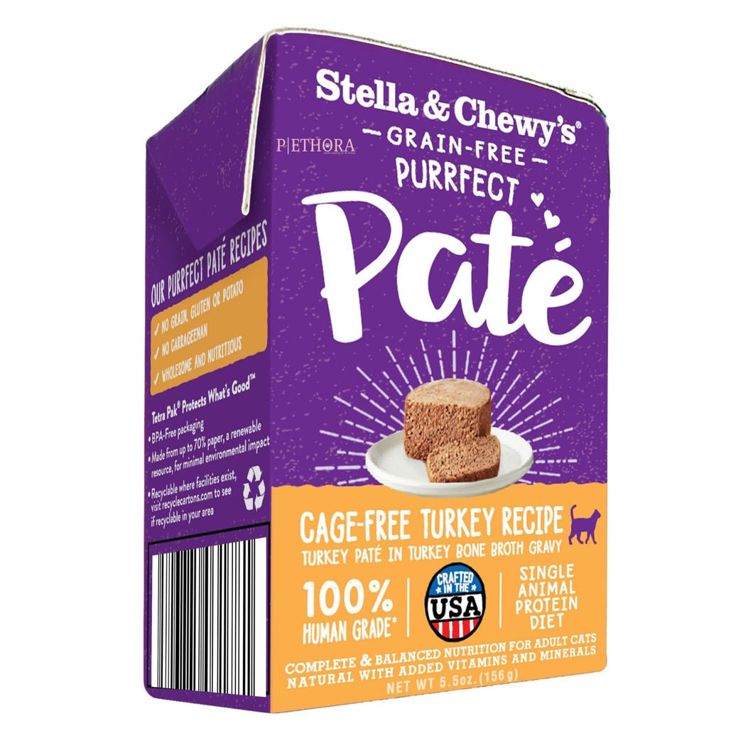 Stella & Chewy's Purrfect Pate - Cage-Free Turkey - 156g