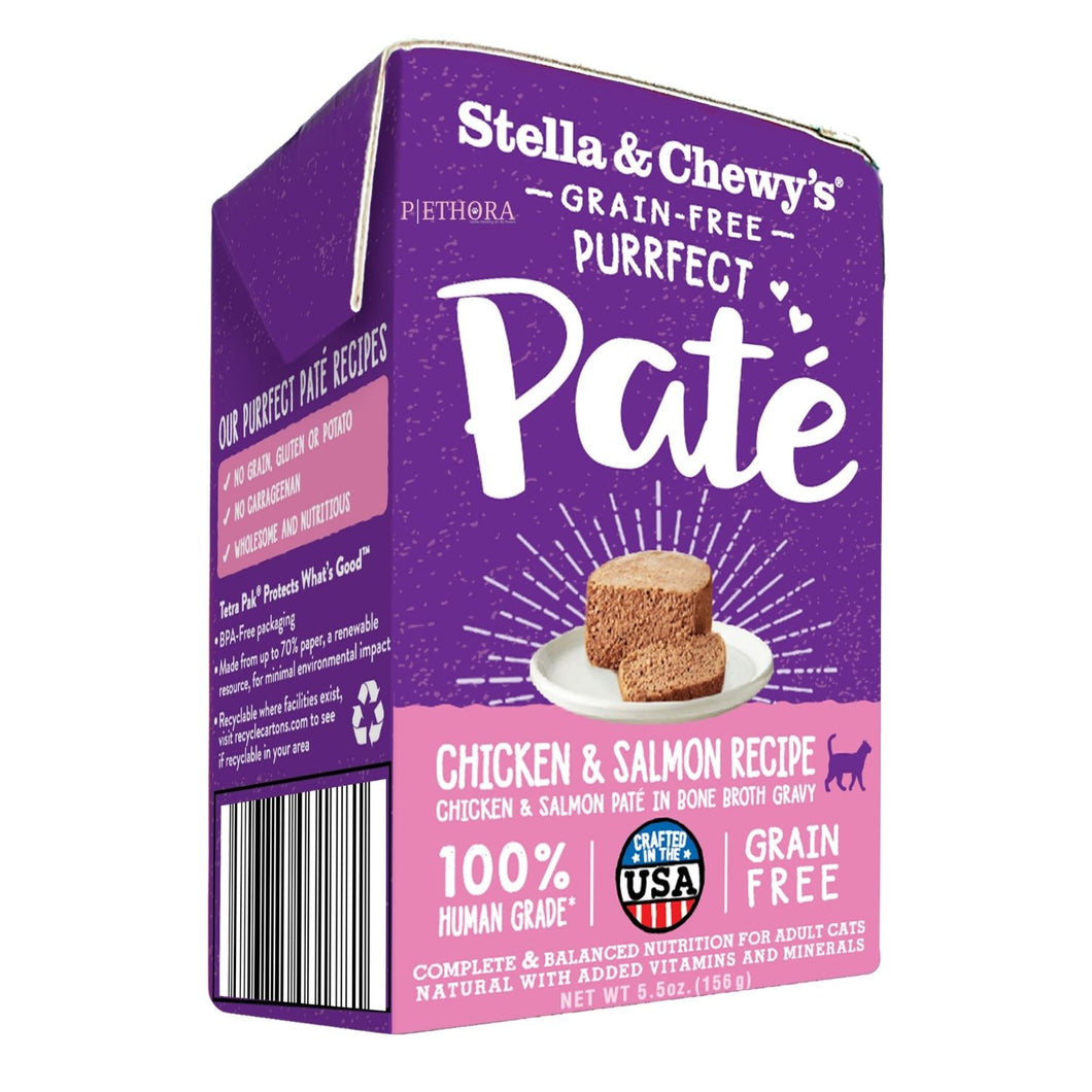 Stella & Chewy's Purrfect Pate - Chicken and Salmon Medley - 156g