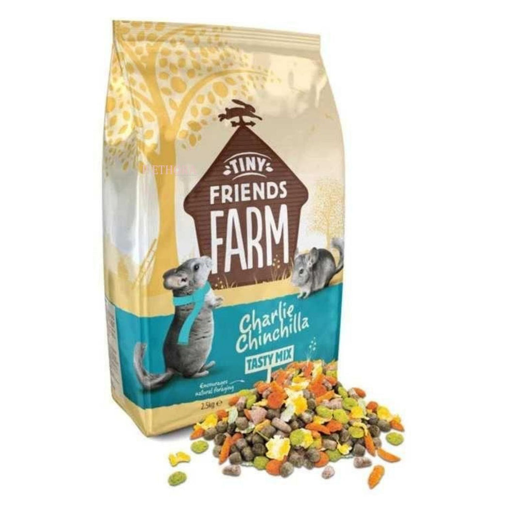 Supreme Tiny Friends Farm Muesli Pet Food - Charlie Chinchilla