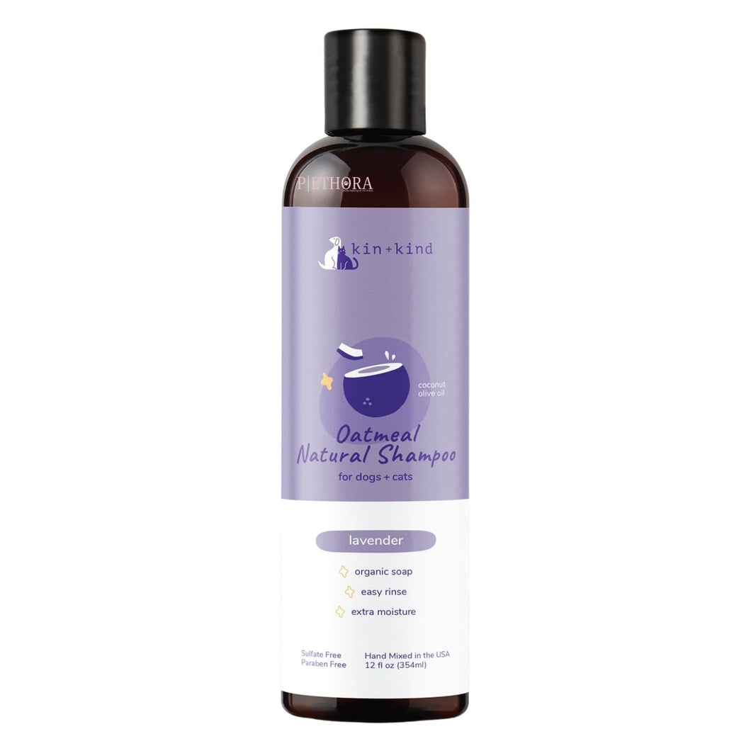 Kin+Kind Natural Shampoo (Oatmeal Lavender) - 354ml