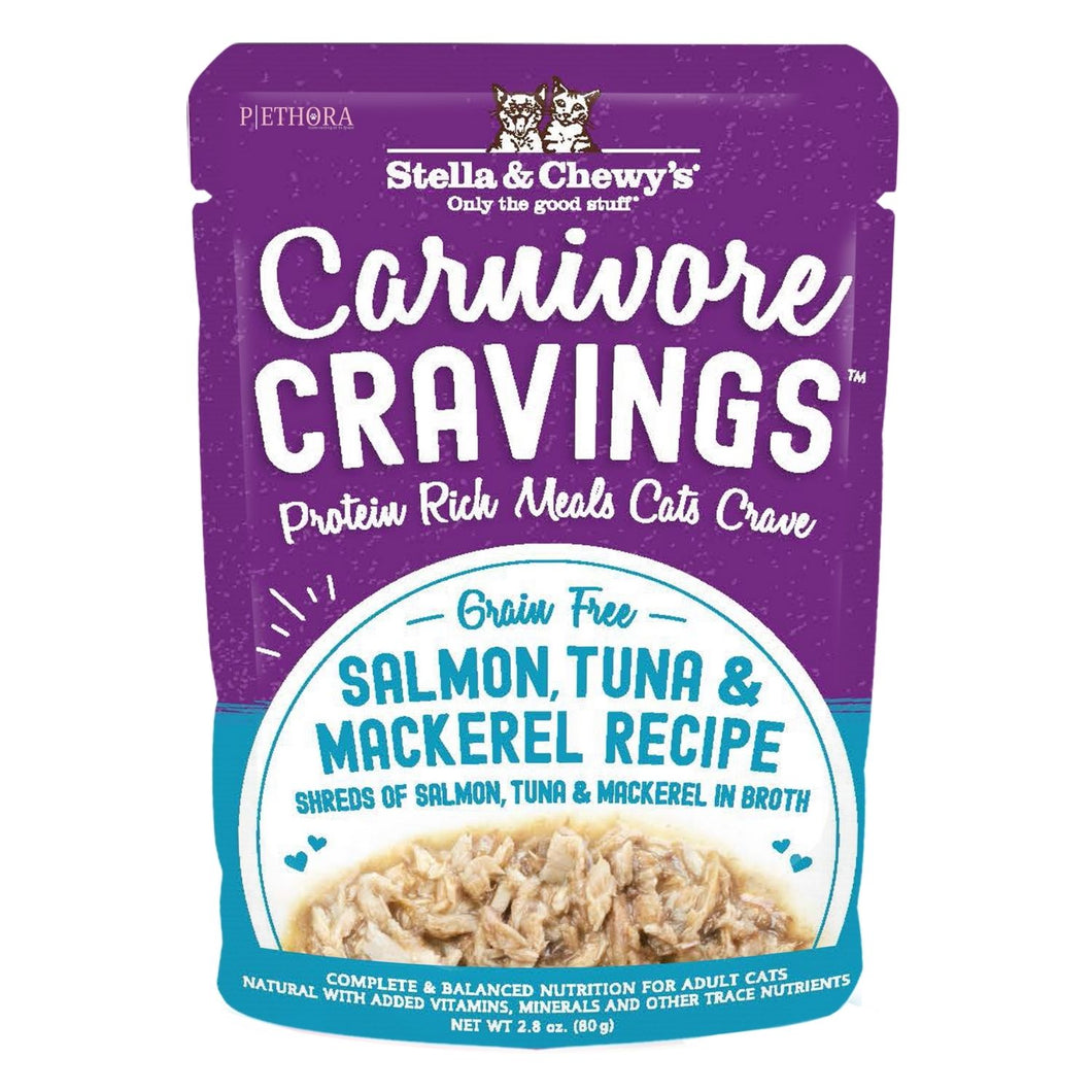 Stella & Chewy's Carnivore Cravings - Salmon, Tuna & Mackerel - 79g