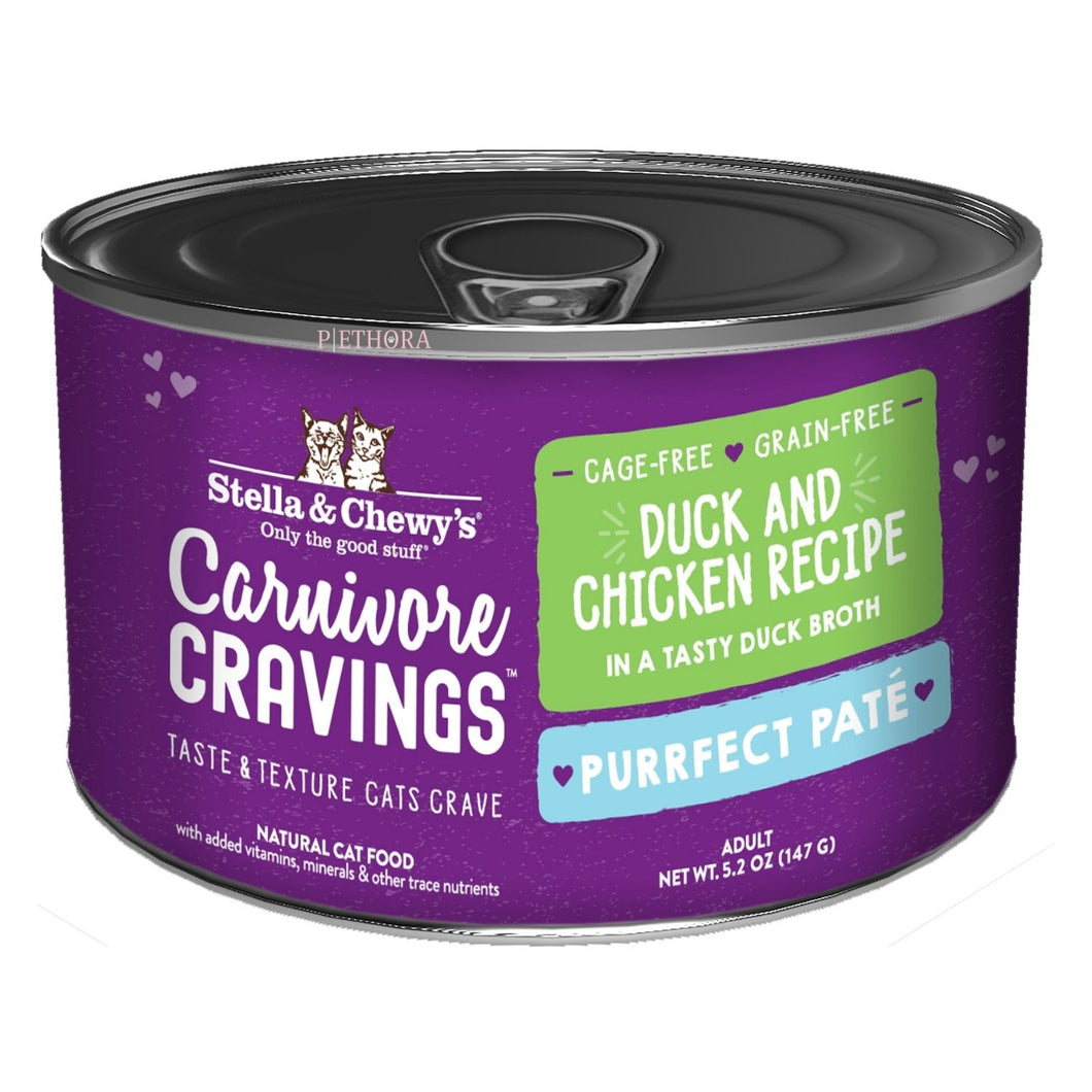 Stella & Chewy's Carnivore Cravings Purrfect Pate - Duck & Chicken - 147g