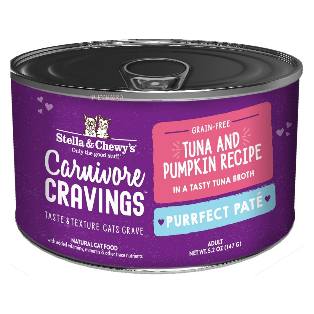 Stella & Chewy's Carnivore Cravings Purrfect Pate - Tuna & Pumpkin - 147g