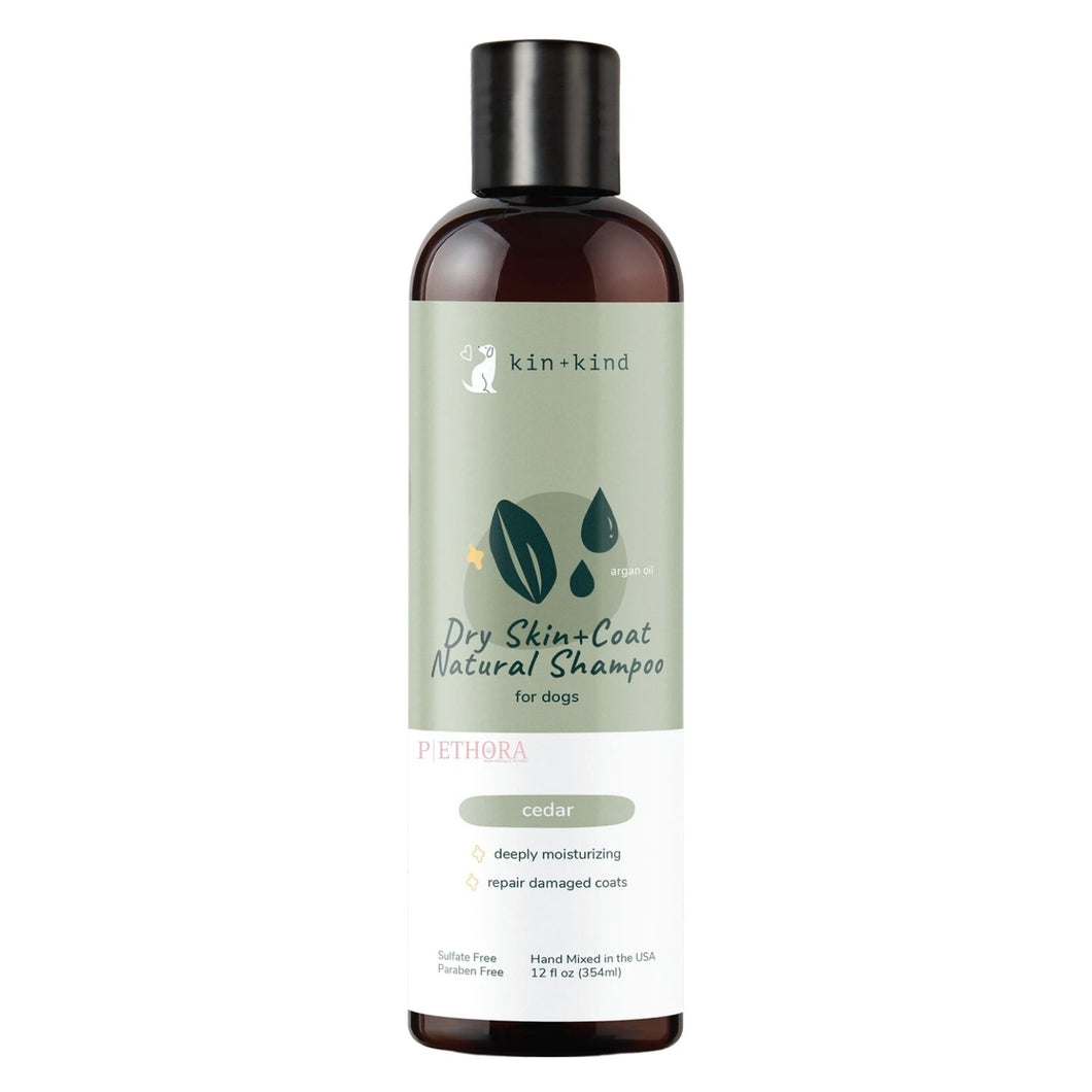 Kin+Kind Dry Skin+Coat Natural Shampoo (Cedar) - 354ml / 1 Gallon