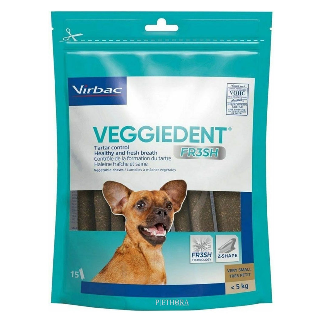 Virbac C.E.T. Veggiedent Dental Dog Chews