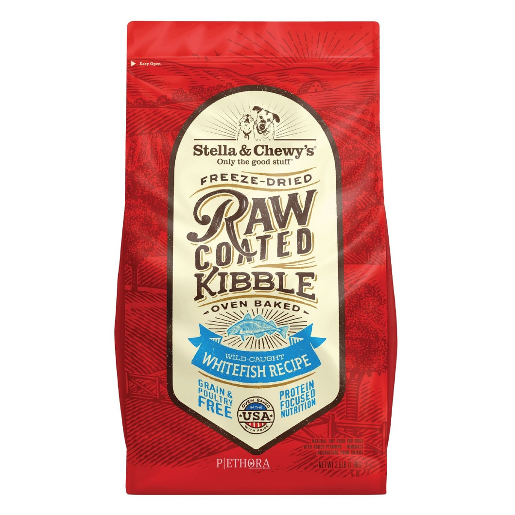 Stella & Chewy's Raw Coated Kibble - Wild-Caught Whitefish