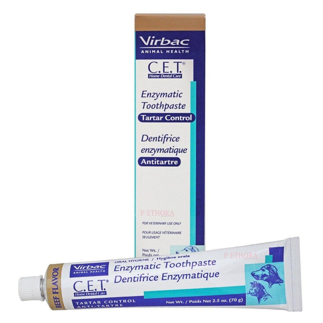 Virbac C.E.T. Tartar Control Toothpaste (Beef) - 70g