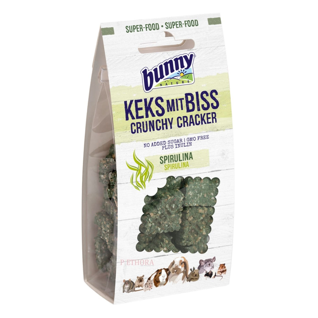 Bunny Nature Crunchy Cracker  - Spirulina